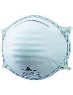 MASQUE ANTIPOUSSIERE (LOT DE 20) BLANC - Masque Respiratoire Chant