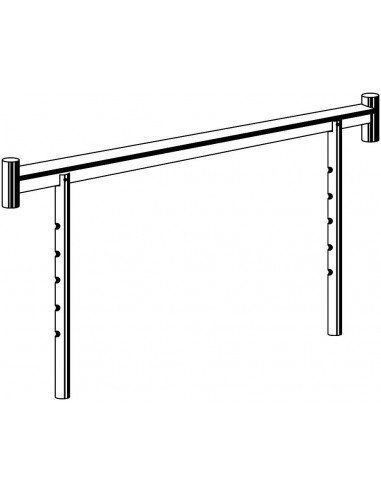 Socle fixe de base pour échafaudage