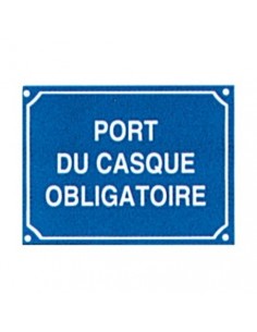 PORT DU CASQUE OBLIGATOIRE